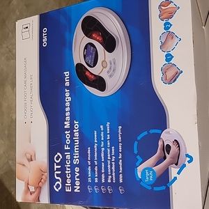 Electrical foot massager and nerve stimulator